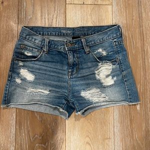 Mossimo boyfriend midi mi-long garconne short size 00/24